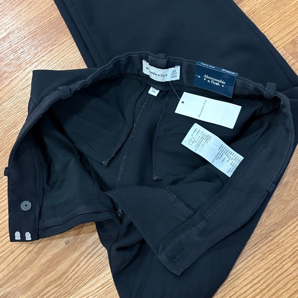 Curve Love A&F Quinn Tailored Straight Pant - Picture 10 of 12